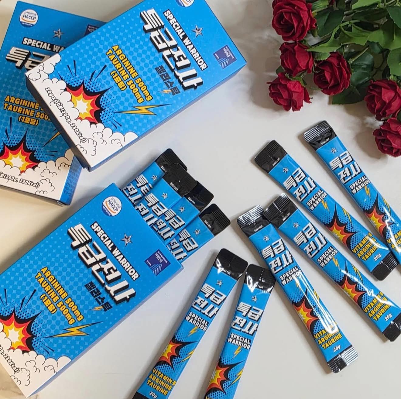 Special Warrior Energy Jelly sachets